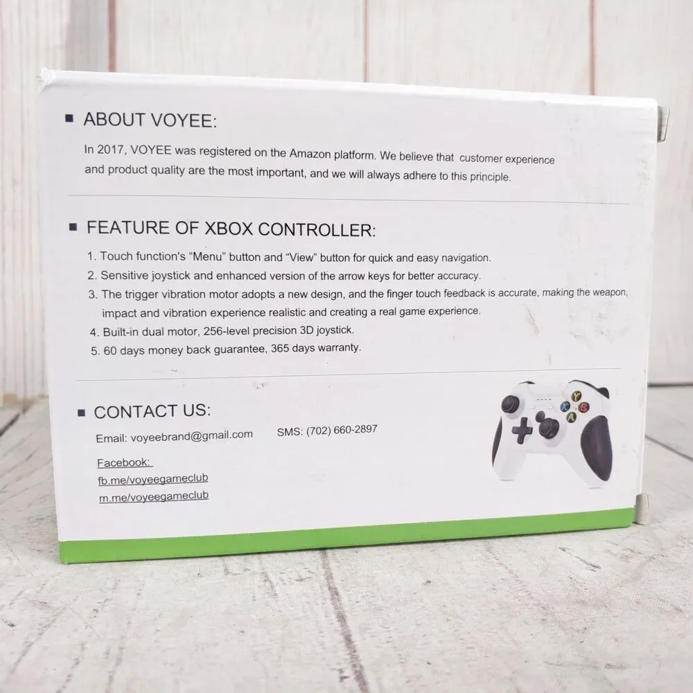 VOYEE NJ313 Wired Gamepad Controller for Xbox One Series X S PC Windows NOB